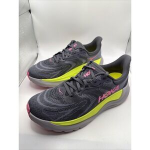 HOKA One Arahi 8 Women's Size 10B Charcoal Grey Skies Running Shoes. New